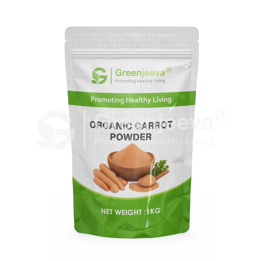 Organic Carrot Powder Pouch Organic Carrot Powder Pouch
